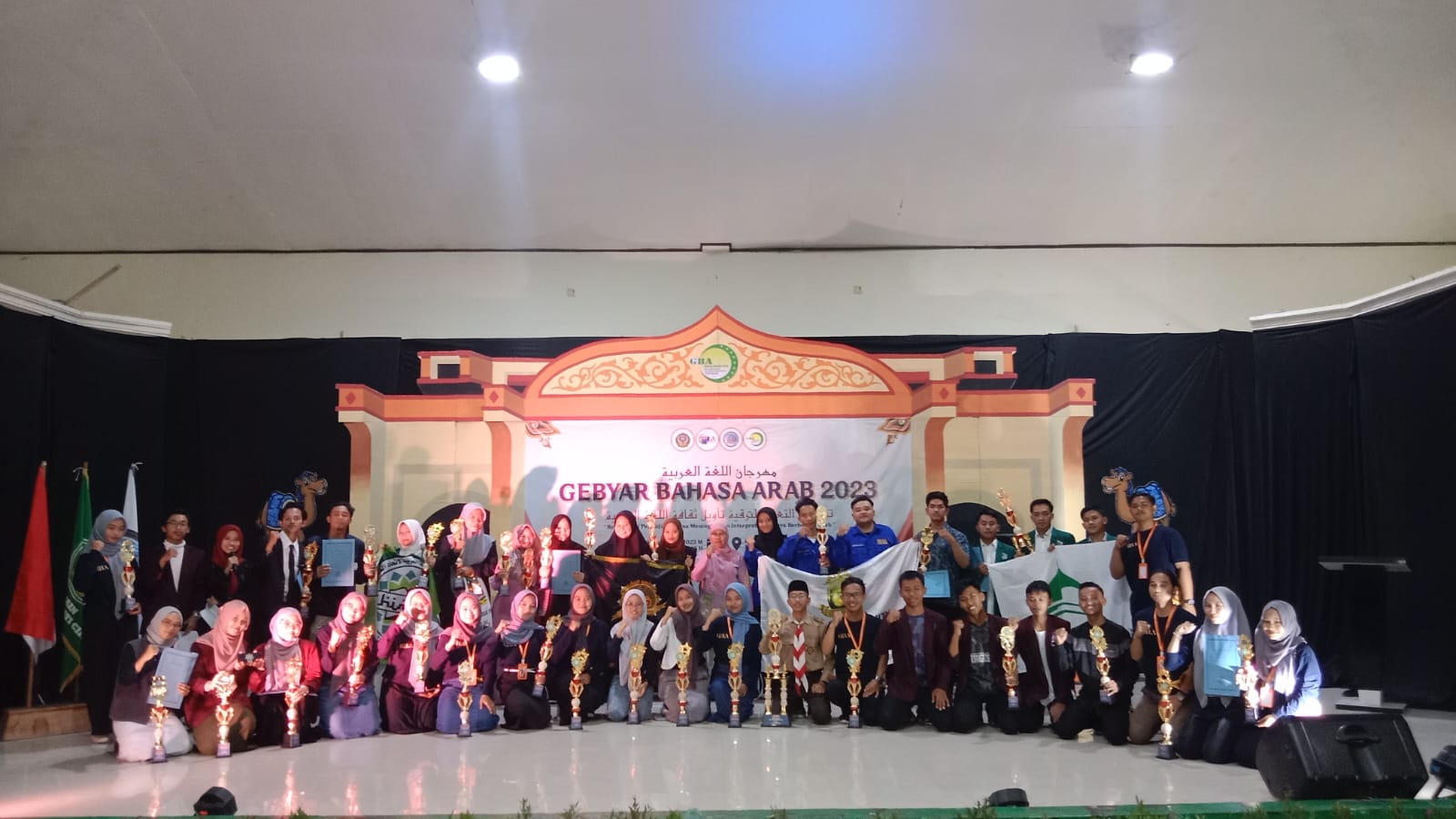 Para Juara di Lomba Gebyar Bahasa Arab (GBA) Tahun 2023