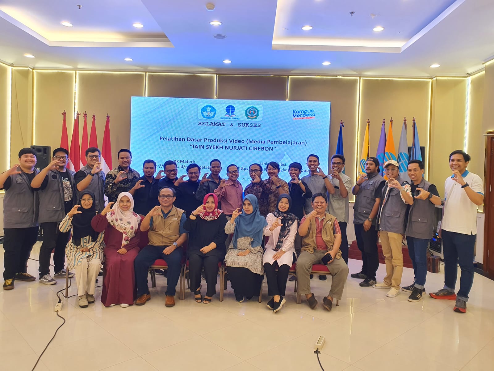 Dosen PBA Ikuti Pelatihan Dasar Basic Video (Media Pembelajaran) bersama P2BAM (Pusat Produksi Bahan Ajar Multimedia) Universitas Terbuka Tanggerang