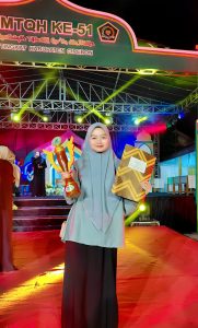 Juara II MHQ 30 Juz Tingkat Kabupaten Cirebon diraih Mahasiswi PBA UIN Siber Syekh Nurjati Cirebon