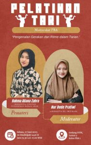 El-Ibtikar Departemen MINBAK ITLA’ Selenggarakan Pelatihan Tari untuk Mahasiswa PBA: Wadah Ekspresi dan Kreativitas Seni