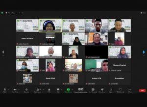 Staf Jurusan Pendidikan Bahasa Arab Ikuti Pelatihan Admin Prodi KKN TBM dan KKN GM Tahun 2022