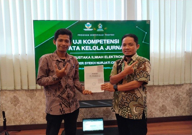 TIngkatkan Kompetensi Kualitas Tata Kelola Publikasi Ilmiah, Pengelola Jurnal El-Ibtikar PBA Ikuti Pelatihan BNSP Editor Jurnal